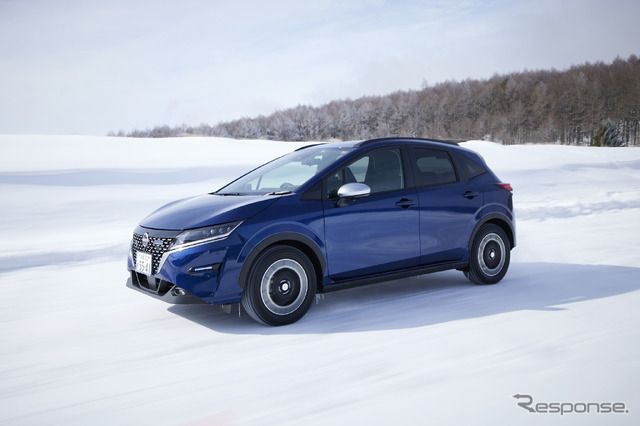 日産 e-POWER 4WD 試乗 ノート オーテック クロスオーバー 4WD