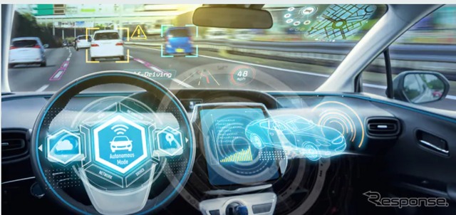 ARMが設計開発した自動車向け半導体のイメージ