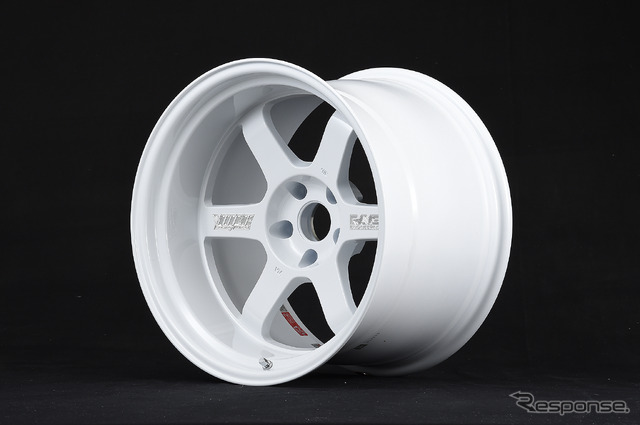 レイズ ボルクレーシング TE37V【ダッシュホワイト(DW)】
