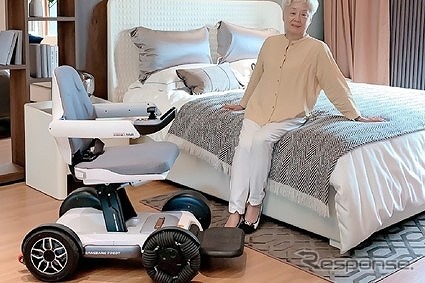 未来型電動車いす「バンバンロボット」