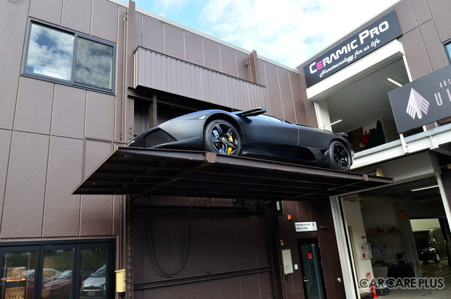 充実した設備だということが建物の外からでもうかがえる