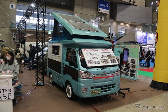 テレビでも取り上げられたダイレクトカーズ・アマホ(ジャパンキャンピングカーショー2022)
