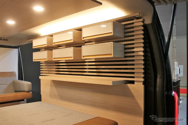 日産 キャラバン MY ROOM CONCEPT(ジャパンキャンピングカーショー2022)