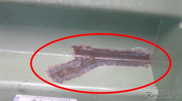 鋼床版のき裂状況