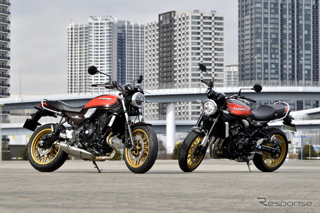 「50thアニバーサリー」のZ650RS、Z900RS