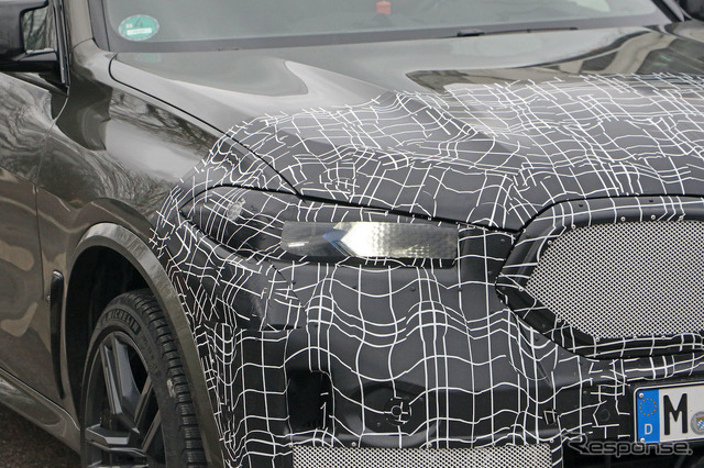 BMW X5M 改良新型プロトタイプ(スクープ写真)