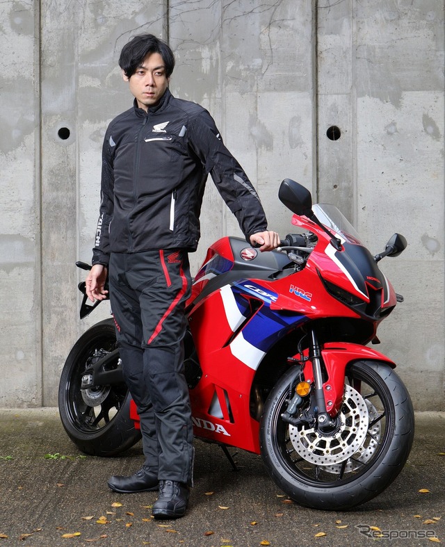 Hondaライディングギア 着用イメージ