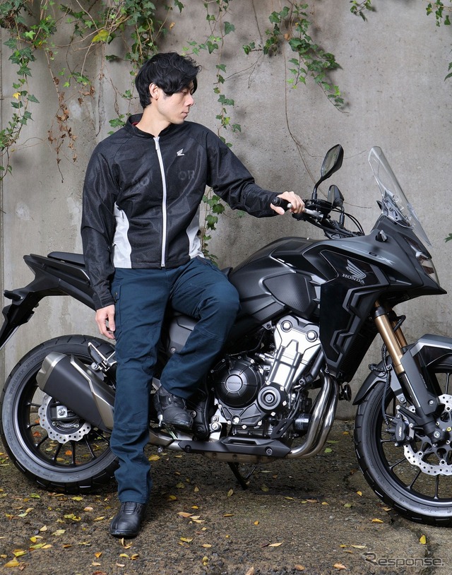 Hondaライディングギア 着用イメージ