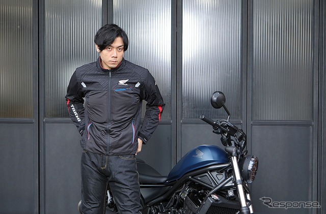 Hondaライディングギア 着用イメージ
