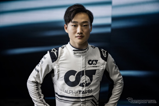F1参戦2年目を迎える角田裕毅。