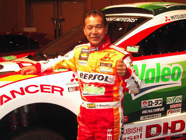 【ダカール09】三菱が参戦発表会…全てが新しい