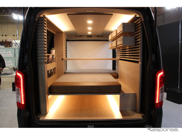 日産 キャラバン MYROOM CONCEPT(ジャパンキャンピングカーショー2022)