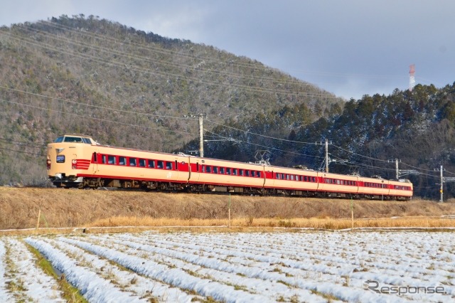 『きのさき』で運用されていた381系