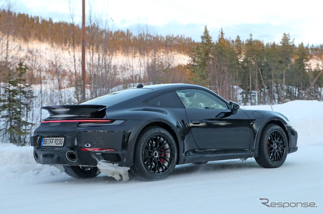 ポルシェ 911サファリ プロトタイプ(スクープ写真)