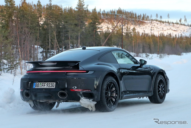 ポルシェ 911サファリ プロトタイプ(スクープ写真)