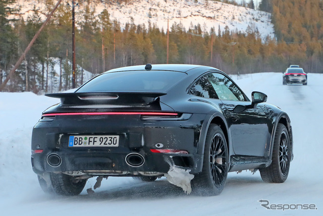 ポルシェ 911サファリ プロトタイプ(スクープ写真)