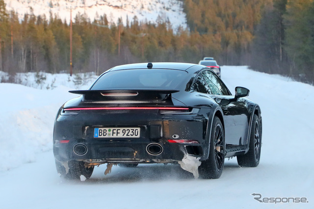 ポルシェ 911サファリ プロトタイプ(スクープ写真)