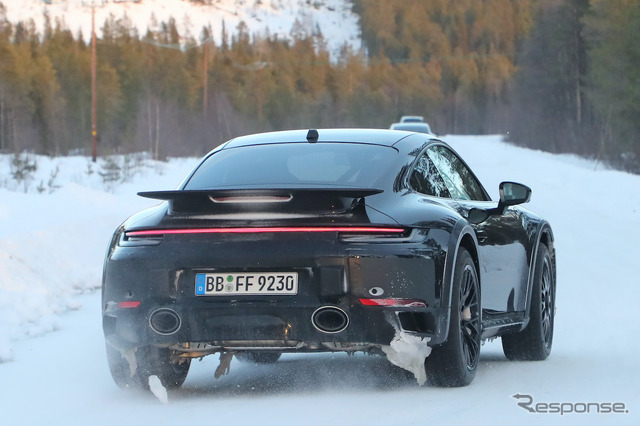 ポルシェ 911サファリ プロトタイプ(スクープ写真)