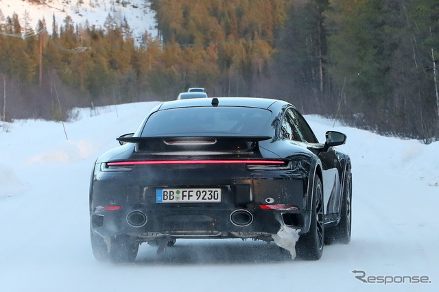 ポルシェ 911サファリ プロトタイプ(スクープ写真)