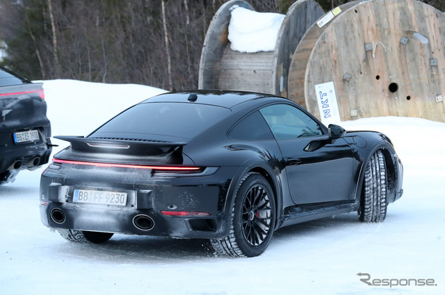 ポルシェ 911サファリ プロトタイプ(スクープ写真)