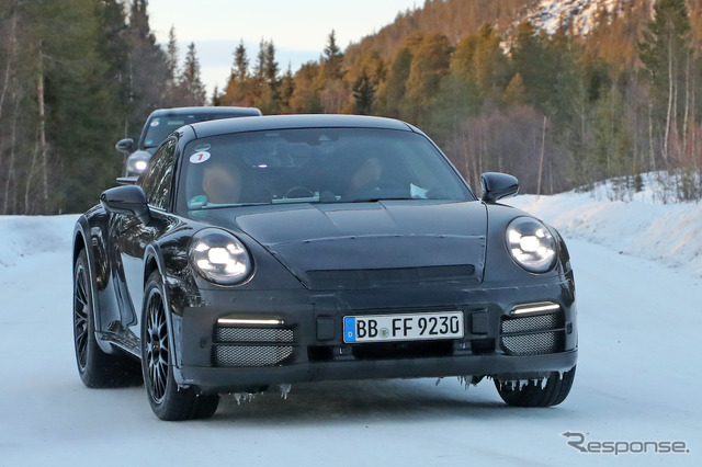 ポルシェ 911サファリ プロトタイプ(スクープ写真)