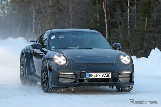 ポルシェ 911サファリ プロトタイプ(スクープ写真)