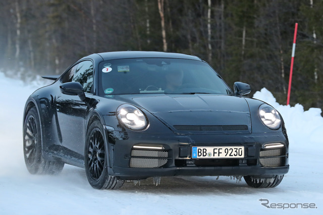 ポルシェ 911サファリ プロトタイプ(スクープ写真)