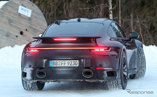 ポルシェ 911サファリ プロトタイプ(スクープ写真)