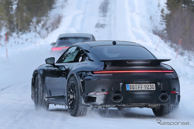ポルシェ 911サファリ プロトタイプ(スクープ写真)