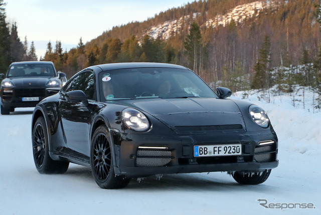 ポルシェ 911サファリ プロトタイプ(スクープ写真)