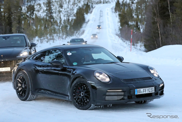 ポルシェ 911サファリ プロトタイプ(スクープ写真)