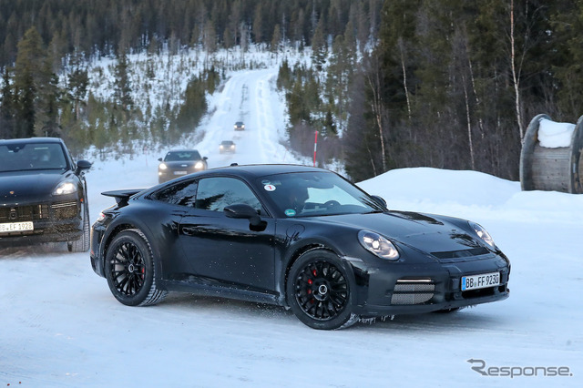 ポルシェ 911サファリ プロトタイプ(スクープ写真)