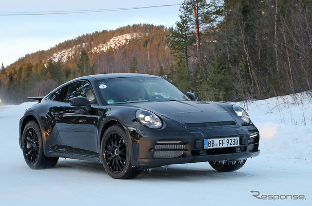 ポルシェ 911サファリ プロトタイプ(スクープ写真)
