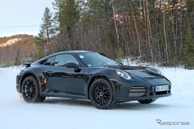 ポルシェ 911サファリ プロトタイプ(スクープ写真)