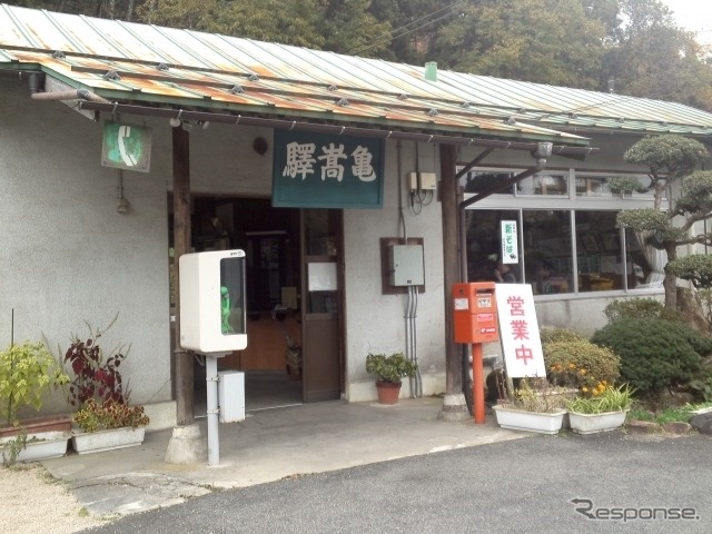 木次線亀嵩駅