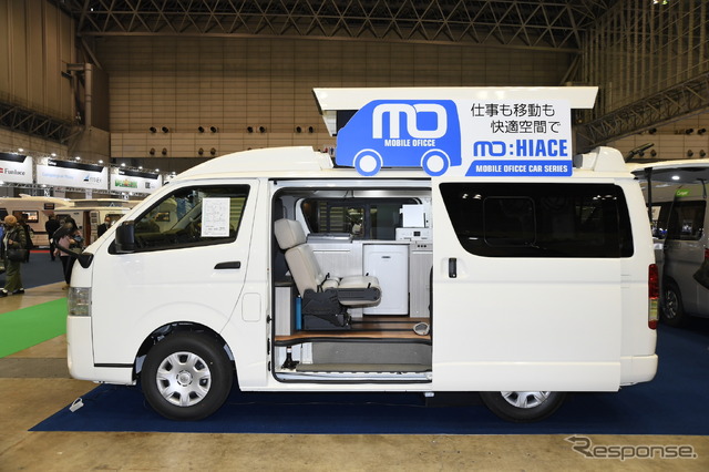 ケイワークスMOハイエース(ジャパンキャンピングカーショー2022)