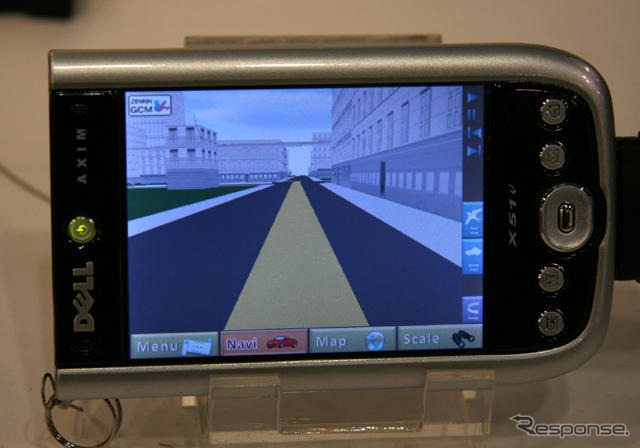 【ITS世界会議08】ゼンリンはカーナビ用3D地図を主力に展示