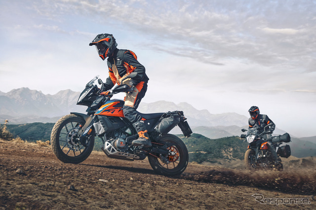 KTM 390 アドベンチャー（オプション装着車）