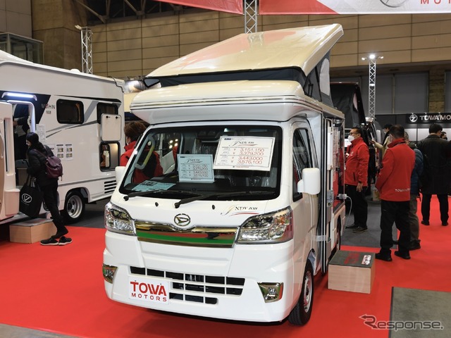 軽キャンピングカー(ジャパンキャンピングカーショー2022)