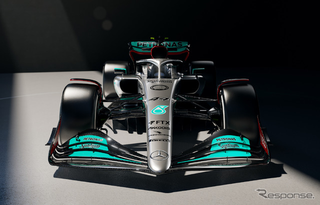 メルセデスW13(発表画像)