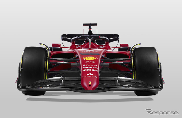 フェラーリF1-75(発表画像)