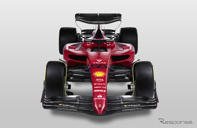 フェラーリF1-75(発表画像)