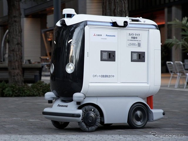 パナソニックの自動配送ロボット