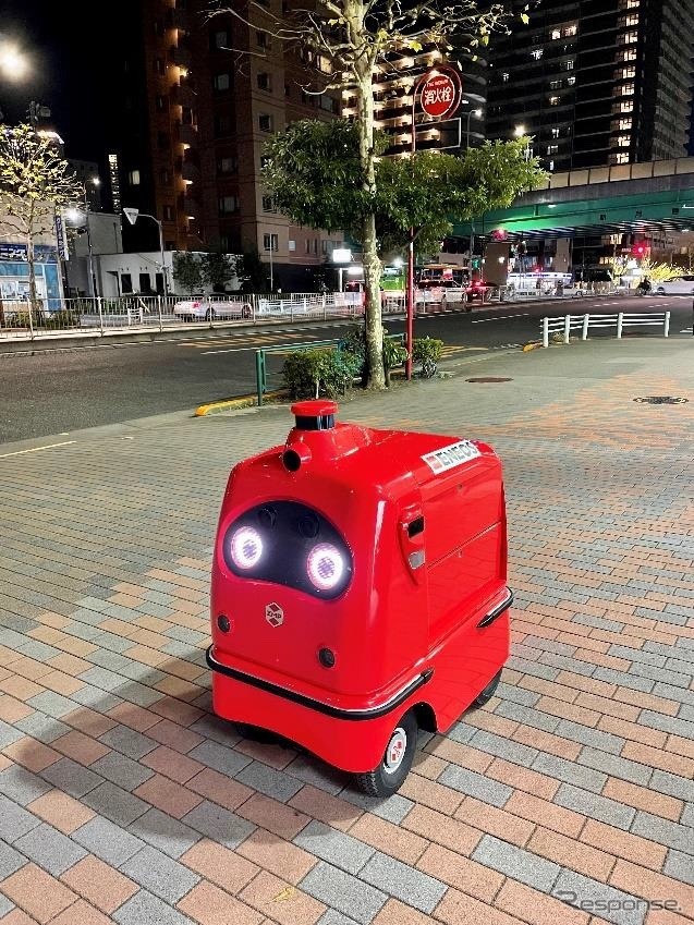 ZMPの自動配送ロボット