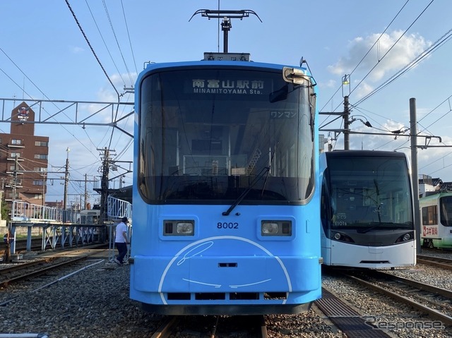 転生したらスライムだった件:富山地方鉄道