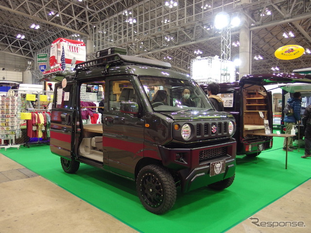 軽キャンピングカー(ジャパンキャンピングカーショー2022)