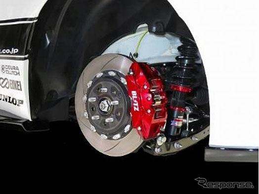 スバル BRZ ZD8 Rear 4POT-S 装着写真