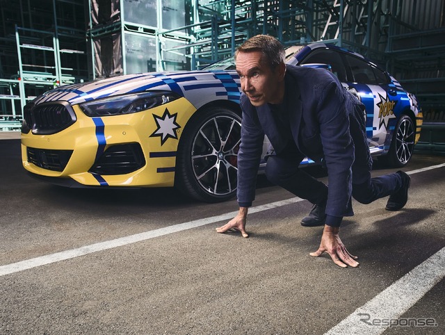BMW THE 8 X JEFF KOONSとジェフ・クーンズ氏