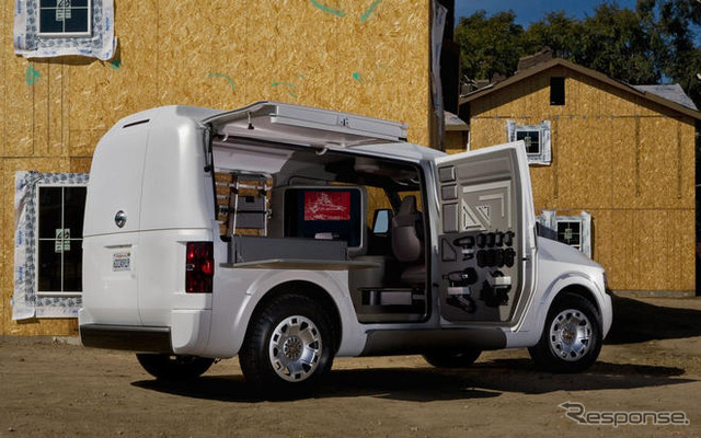 日産の北米向け商用車、初公開---ビッグ＆ワイド　