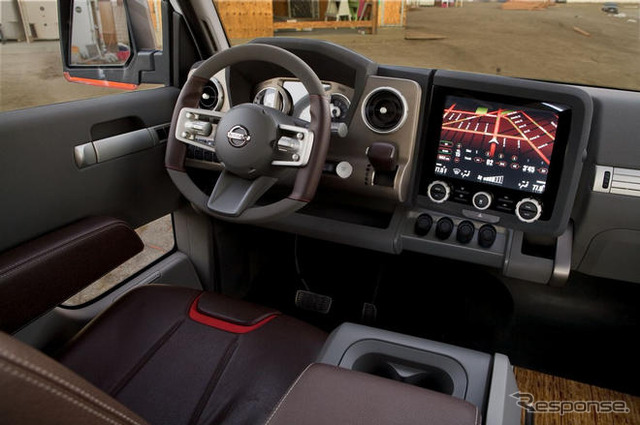 日産の北米向け商用車、初公開---ビッグ＆ワイド　